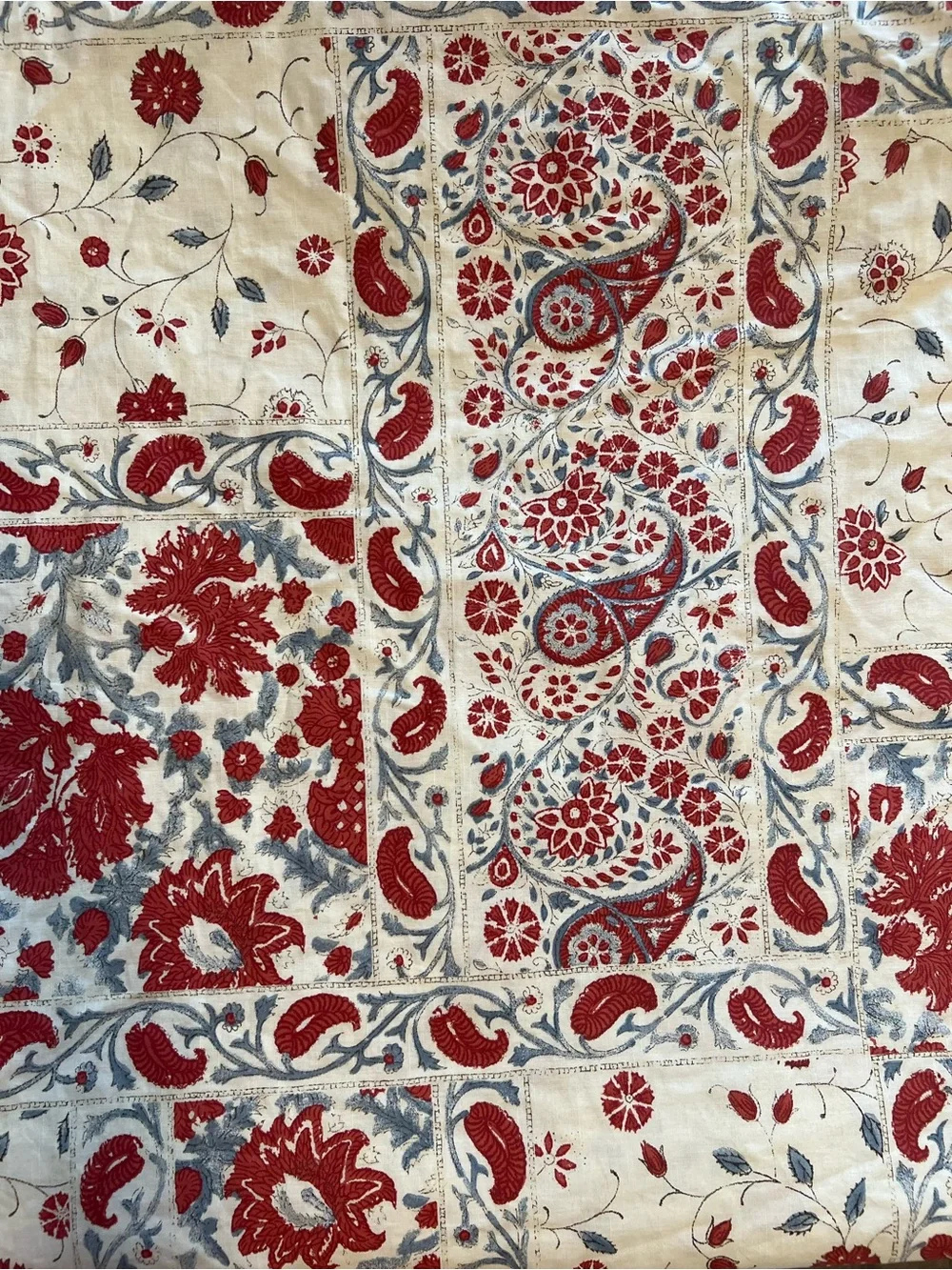 Vintage Ralph Lauren Kelsey Paisley King Size Duvet Cover